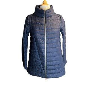 Herno Blue Quilted Puffer Jacket